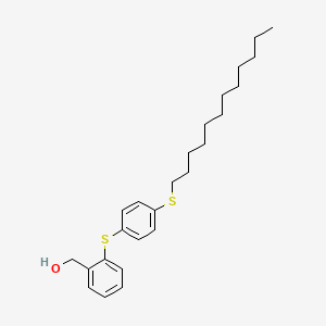 (2-{[4-(Dodecylsulfanyl)phenyl]sulfanyl}phenyl)methanol