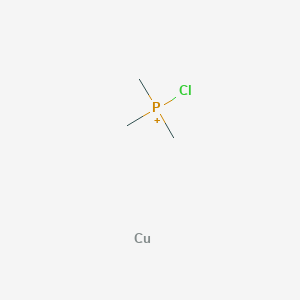 Chloro(trimethyl)phosphanium;copper