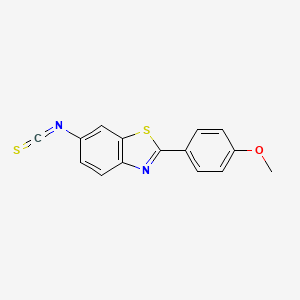 6-Isothiocyanato-2-(4-methoxyphenyl)-1,3-benzothiazole