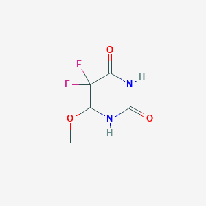 5,5-Difluoro-6-methoxydihydropyrimidine-2,4(1H,3H)-dione