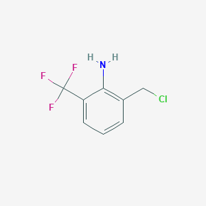 2-(Chloromethyl)-6-(trifluoromethyl)aniline