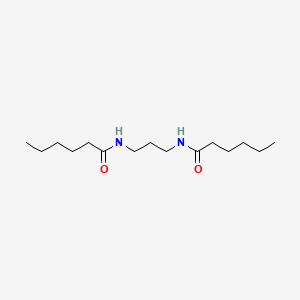 Hexanamide, N,N'-1,3-propanediylbis-