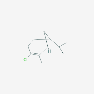 3-Chloro-2,7,7-trimethylbicyclo[4.1.1]oct-2-ene