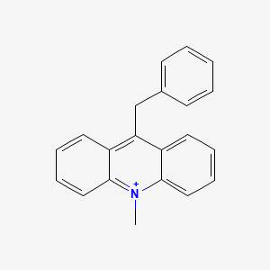 Acridinium, 10-methyl-9-(phenylmethyl)-