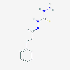 N'-(3-Phenylprop-2-en-1-ylidene)hydrazinecarbothiohydrazide