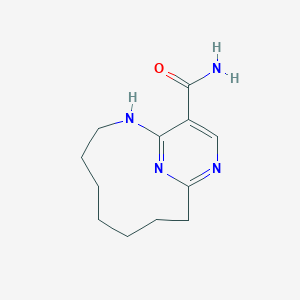 2,11,14-Triazabicyclo[8.3.1]tetradeca-1(14),10,12-triene-13-carboxamide