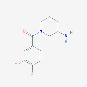 (3-Aminopiperidin-1-yl)(3,4-difluorophenyl)methanone