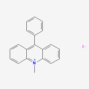 10-Methyl-9-phenylacridin-10-ium iodide