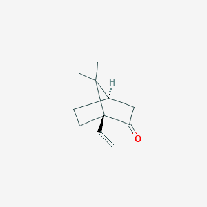 Bicyclo[2.2.1]heptan-2-one, 1-ethenyl-7,7-dimethyl-, (1S,4R)-