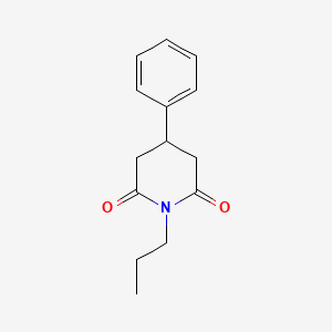 4-Phenyl-1-propylpiperidine-2,6-dione