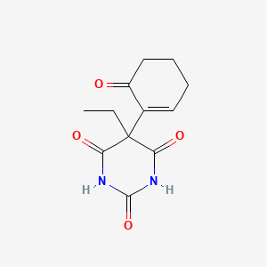 5-Ethyl-5-(6-oxocyclohex-1-en-1-yl)pyrimidine-2,4,6(1H,3H,5H)-trione