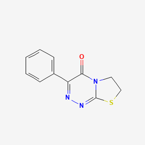 3-Phenyl-6,7-dihydro-4H-[1,3]thiazolo[2,3-c][1,2,4]triazin-4-one