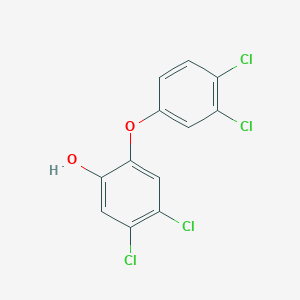 Phenol, 4,5-dichloro-2-(3,4-dichlorophenoxy)-