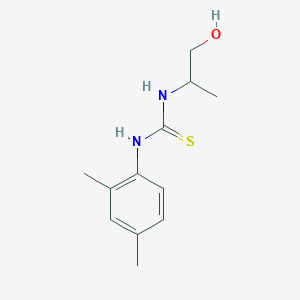 N-(2,4-Dimethylphenyl)-N'-(1-hydroxypropan-2-yl)thiourea