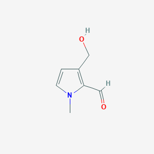 3-(Hydroxymethyl)-1-methyl-1H-pyrrole-2-carbaldehyde