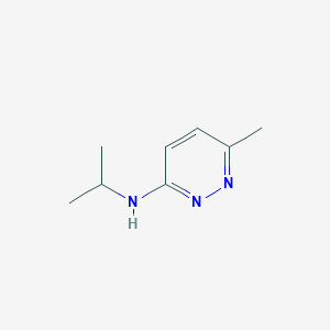 molecular formula C8H13N3 B1464348 6-methyl-N-(propan-2-yl)pyridazin-3-amine CAS No. 1249179-90-5
