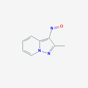 2-Methyl-3-nitrosopyrazolo[1,5-a]pyridine