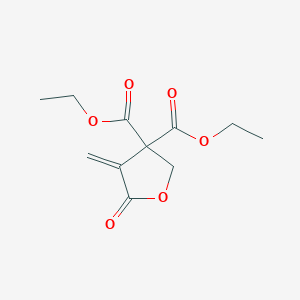 Diethyl 4-methylidene-5-oxooxolane-3,3-dicarboxylate