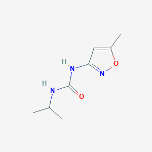 N-(5-Methyl-1,2-oxazol-3-yl)-N'-propan-2-ylurea