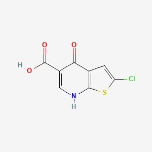 2-Chloro-4-oxo-4,7-dihydrothieno[2,3-b]pyridine-5-carboxylic acid