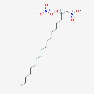 1-Nitro-2-(nitroperoxy)octadecane