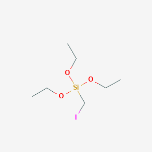 molecular formula C7H17IO3Si B14643603 Triethoxy(iodomethyl)silane CAS No. 53696-82-5