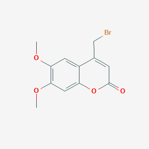 molecular formula C12H11BrO4 B014644 4-Bromomethyl-6,7-dimethoxycoumarin CAS No. 88404-25-5