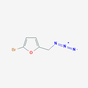 molecular formula C5H4BrN3O B1464404 2-(Azidomethyl)-5-bromofuran CAS No. 1250753-90-2
