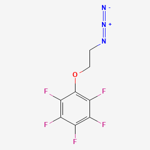 molecular formula C8H4F5N3O B1464413 1-(2-Azidoethoxy)-2,3,4,5,6-pentafluorobenzene CAS No. 1307418-46-7