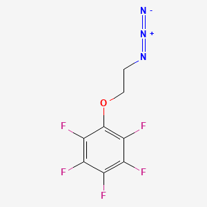 molecular formula C8H4F5N3O B1464413 1-(2-叠氮乙氧基)-2,3,4,5,6-五氟苯 CAS No. 1307418-46-7