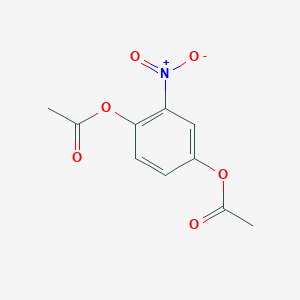 2-Nitrobenzene-1,4-diyl diacetate