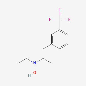 Benzeneethanamine, N-ethyl-N-hydroxy-alpha-methyl-3-(trifluoromethyl)-