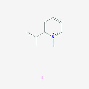 Pyridinium, 1-methyl-2-(1-methylethyl)-, iodide