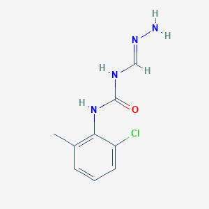 1-(2-chloro-6-methylphenyl)-3-[(E)-hydrazinylidenemethyl]urea