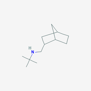 molecular formula C12H23N B1464436 ({Bicyclo[2.2.1]heptan-2-yl}methyl)(tert-butyl)amine CAS No. 745740-00-5