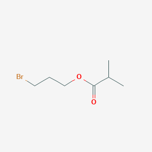 Propanoic acid, 2-methyl-, 3-bromopropyl ester