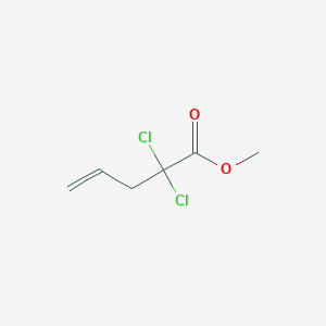 Methyl 2,2-dichloropent-4-enoate