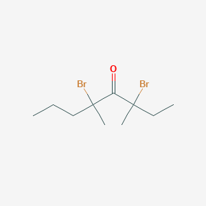 3,5-Dibromo-3,5-dimethyloctan-4-one