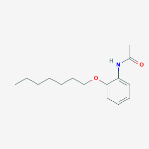 N-[2-(Heptyloxy)phenyl]acetamide