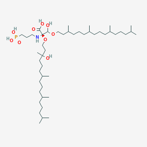 B146444 Hydroxyarchaetidylserine CAS No. 134044-67-0