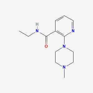 N-ethyl-2-(4-methylpiperazin-1-yl)pyridine-3-carboxamide