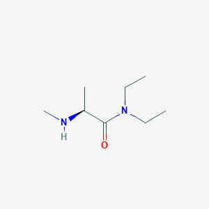 N,N-Diethyl-N~2~-methyl-L-alaninamide