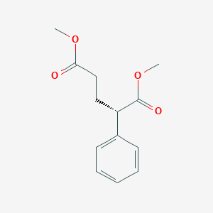 Pentanedioic acid, 2-phenyl-, dimethyl ester, (S)-