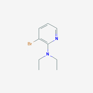 molecular formula C9H13BrN2 B1464467 3-Bromo-N,N-diethyl-2-pyridinamine CAS No. 1248729-13-6