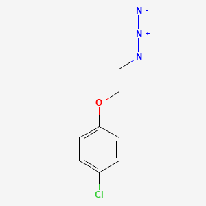 molecular formula C8H8ClN3O B1464469 1-(2-Azidoethoxy)-4-chlorobenzene CAS No. 1247811-97-7