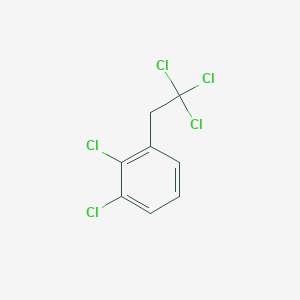 1,2-Dichloro-3-(2,2,2-trichloroethyl)benzene