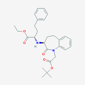 molecular formula C28H36N2O5 B146451 贝那普利叔丁酯 CAS No. 109010-61-9