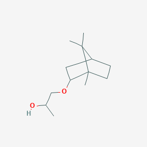 1-[(1,7,7-Trimethylbicyclo[2.2.1]heptan-2-yl)oxy]propan-2-ol