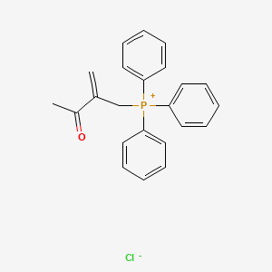 (2-Methylidene-3-oxobutyl)(triphenyl)phosphanium chloride