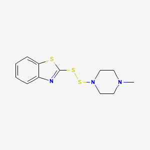 2-[(4-Methylpiperazin-1-yl)disulfanyl]-1,3-benzothiazole